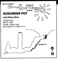 BCRA CC84 Gosunder Pot - Lead Mines Moss (Ingleborough)